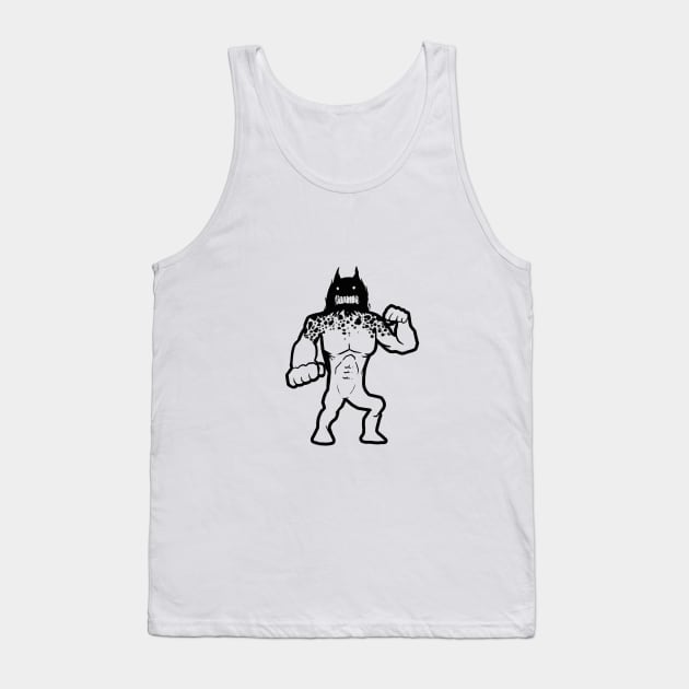 Mythical Titan Cat Tank Top by CawnishGameHen